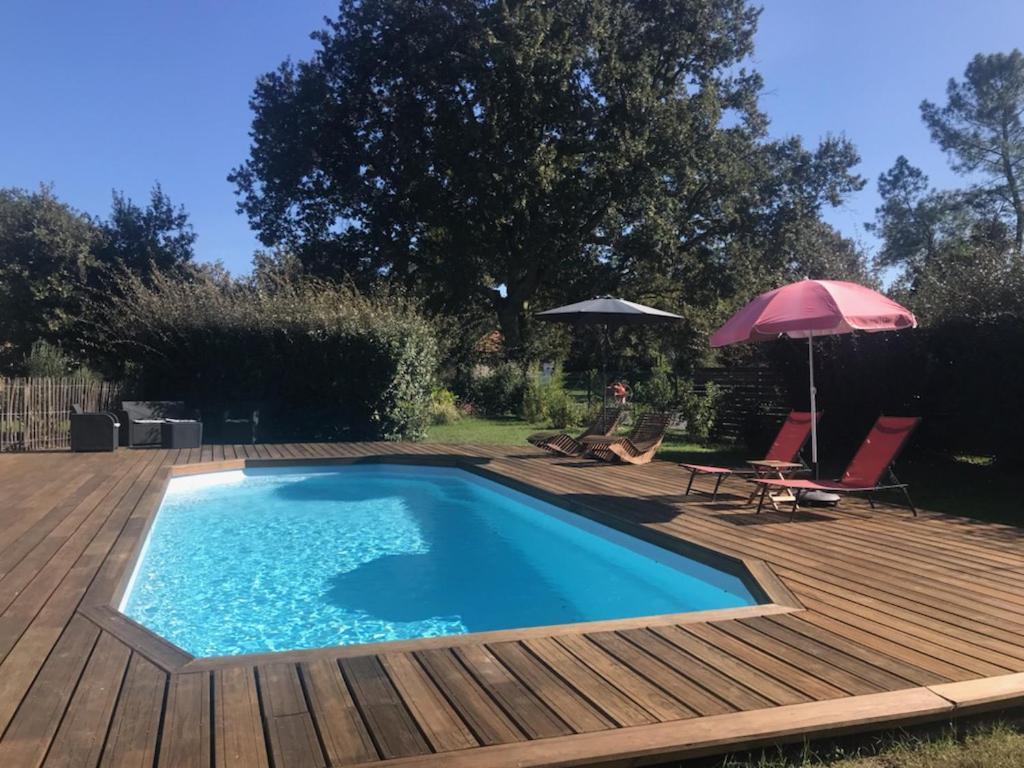 La Resiniere De Pirique Bed & Breakfast Parentis-en-Born Eksteriør bilde